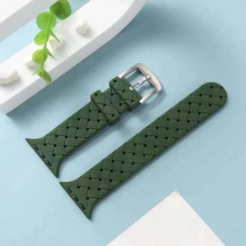 Braided Silicone Band for Apple Watch 38 | 40 | 41 | 42mm S10