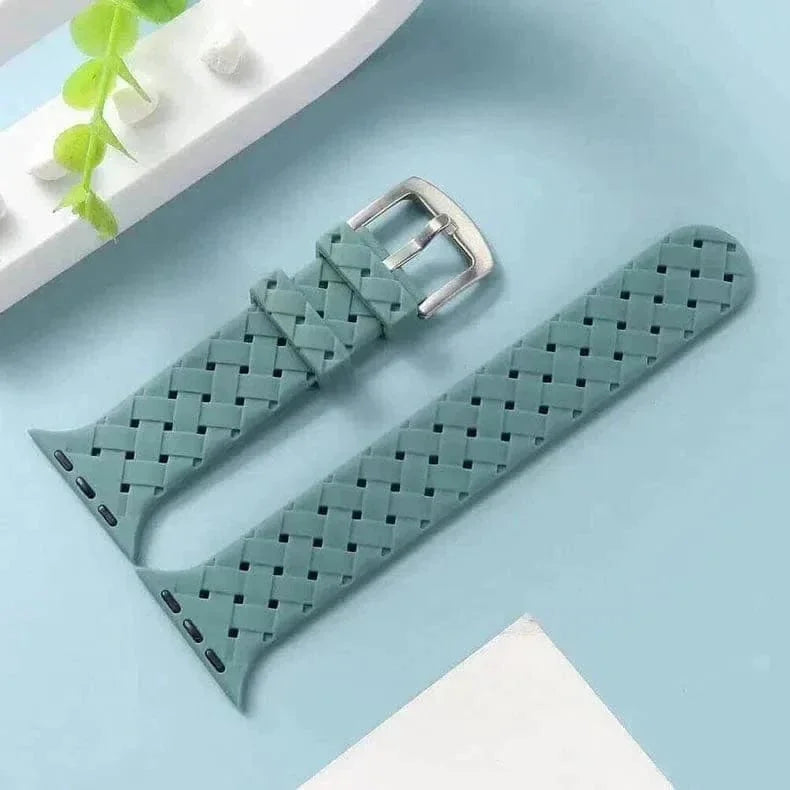 Braided Silicone Band for Apple Watch 42 | 44 | 45 | Ultra 49 | 46mm S10
