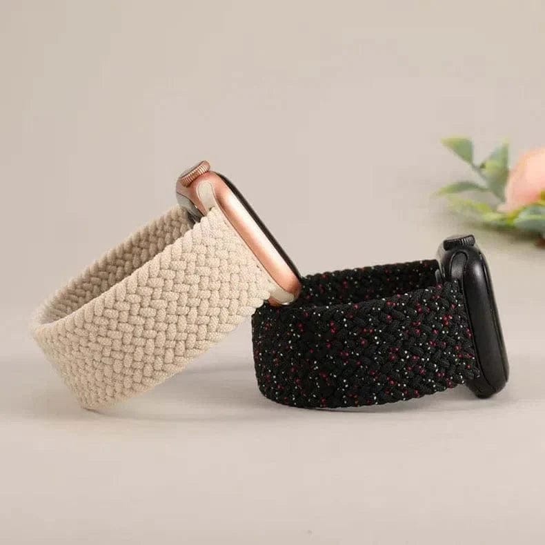 Braided Solo Elastic Sport Loop Band for Apple Watch Watch Bands