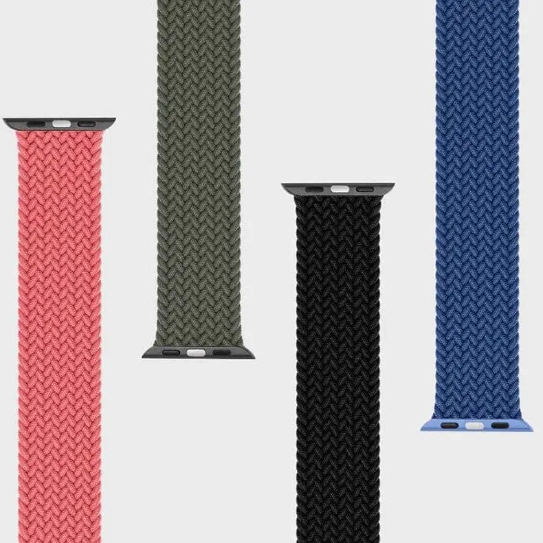 Braided Solo Elastic Sport Loop Band for Apple Watch Watch Bands