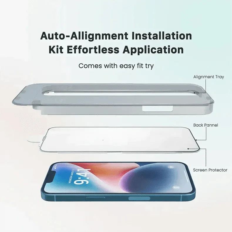 Brave Bear Easy Applicator Edge to Edge Tempered Glass for iPhone 14 Pro