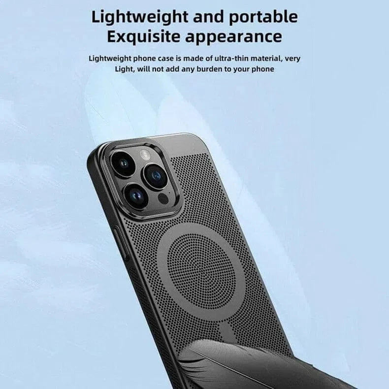 Breathable Heat-Dissipation Magsafe Case for iPhone 15 Pro