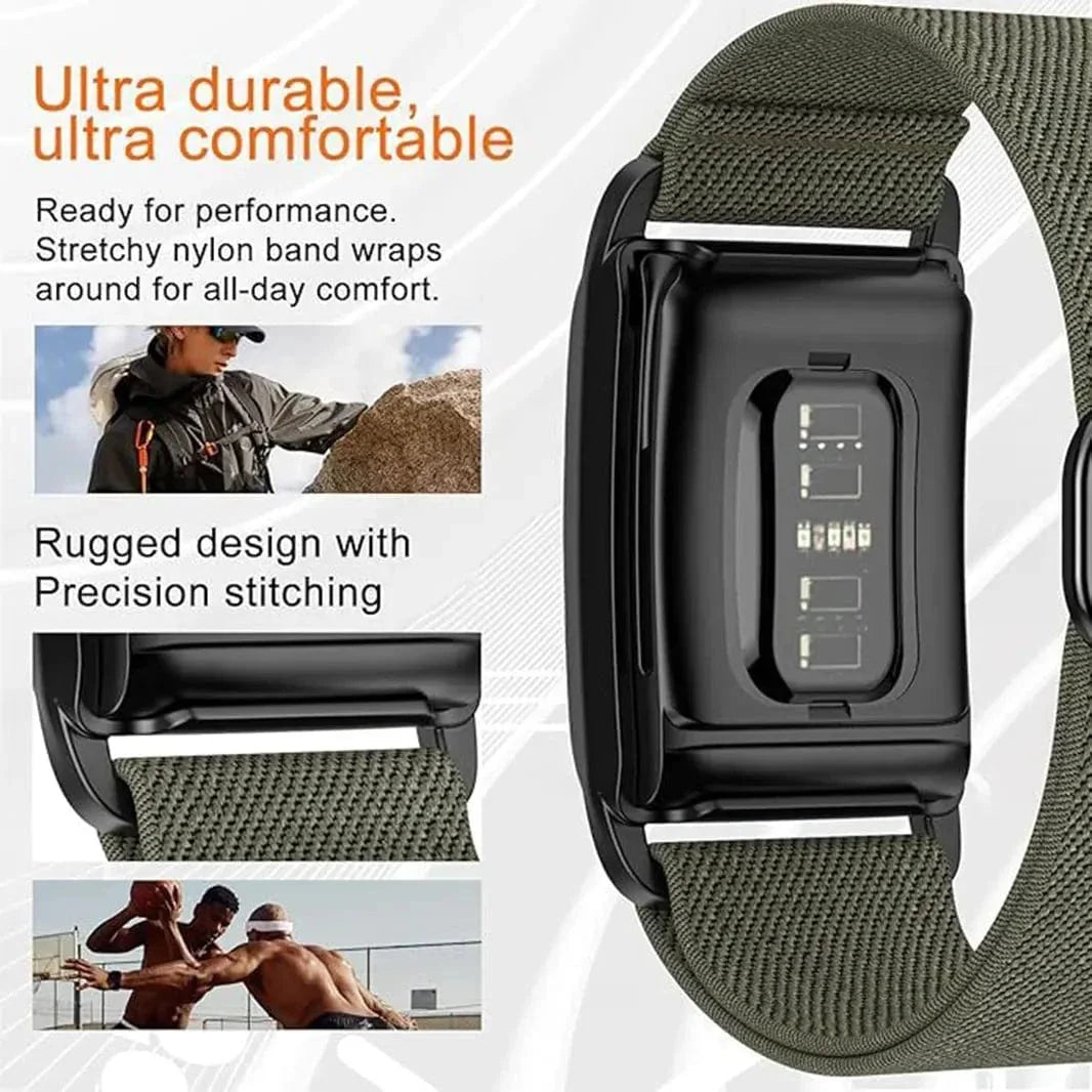 Breathable Nylon Loop Adjustable Replacement Strap for Whoop 4.0