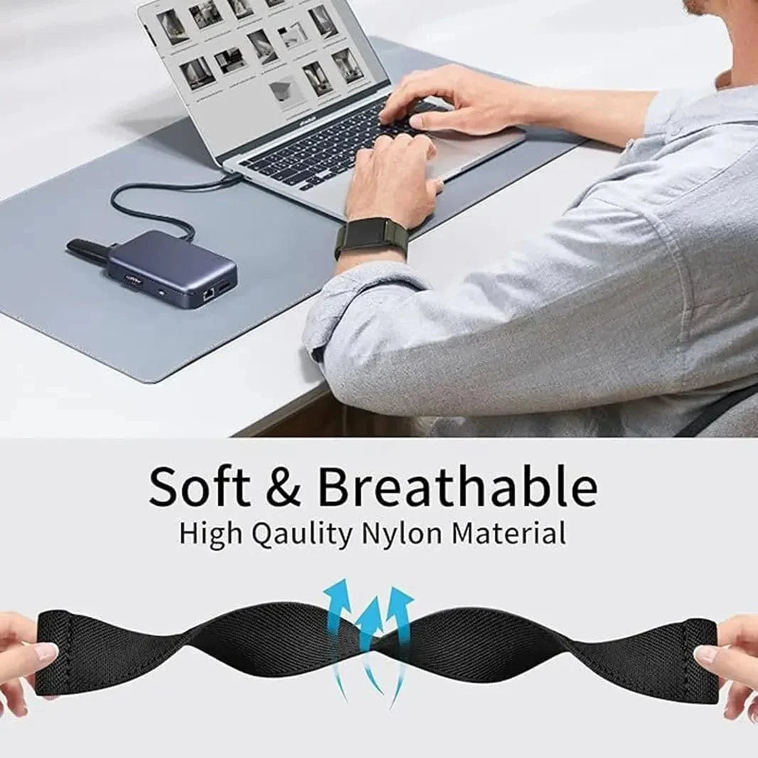 Breathable Nylon Loop Adjustable Replacement Strap for Whoop 4.0