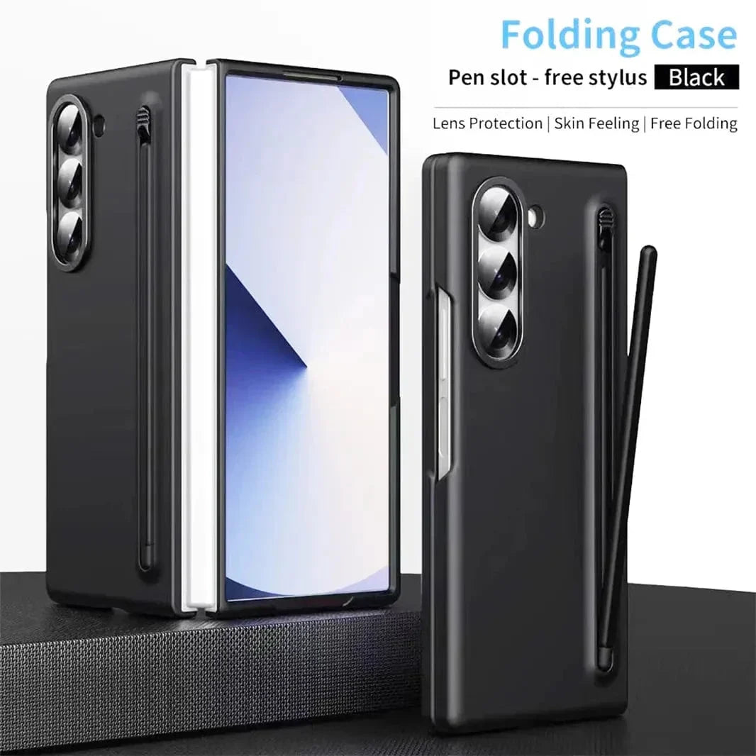Built in Compact S Pen Holder and Storage Slot Case for Samsung Z Fold7