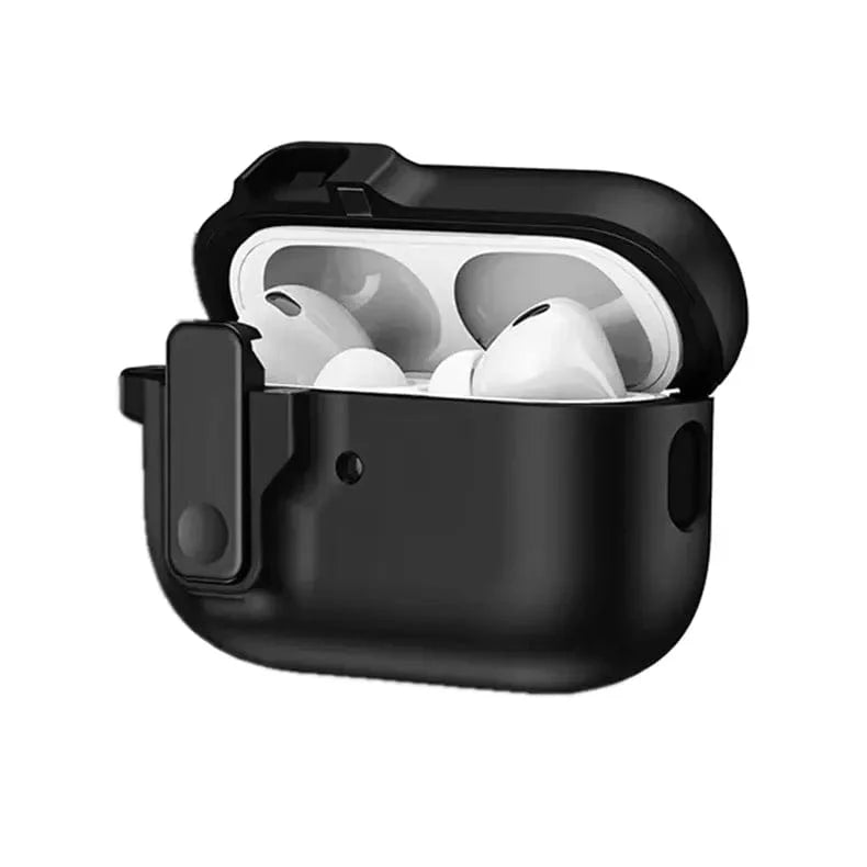 Bullet Design Case with Modern Lock for Apple Airpods