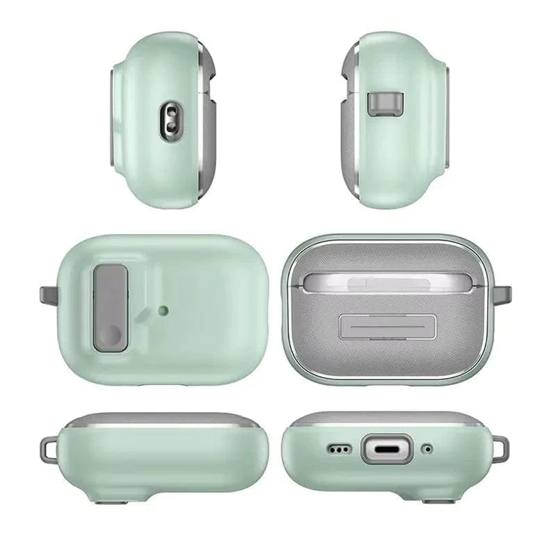 Bullet Design Case with Modern Lock for Apple Airpods Case Covers