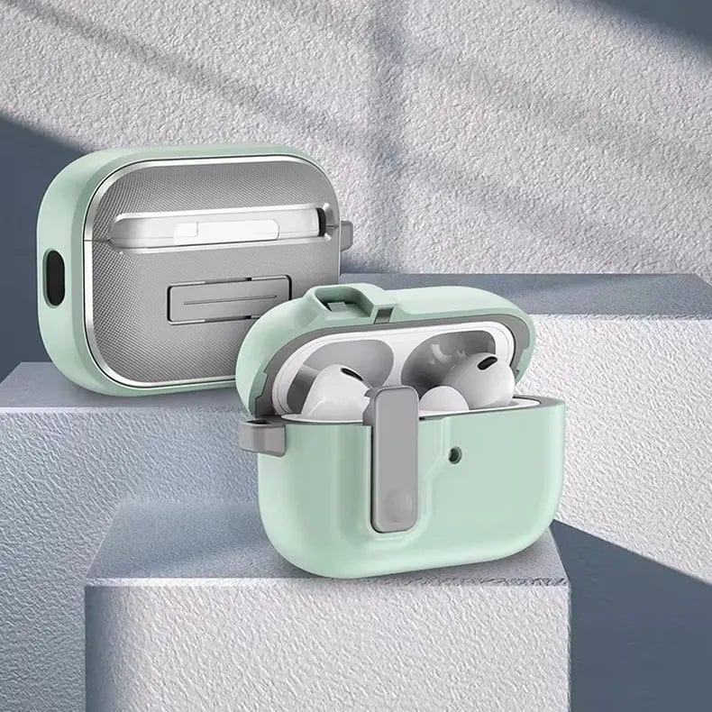 Bullet Design Case with Modern Lock for Apple Airpods