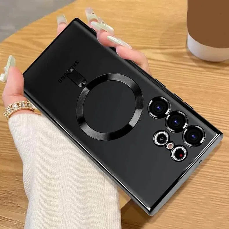 Camera Lens Protective Magnetic Magsafe Soft Case for Samsung S22 Plus