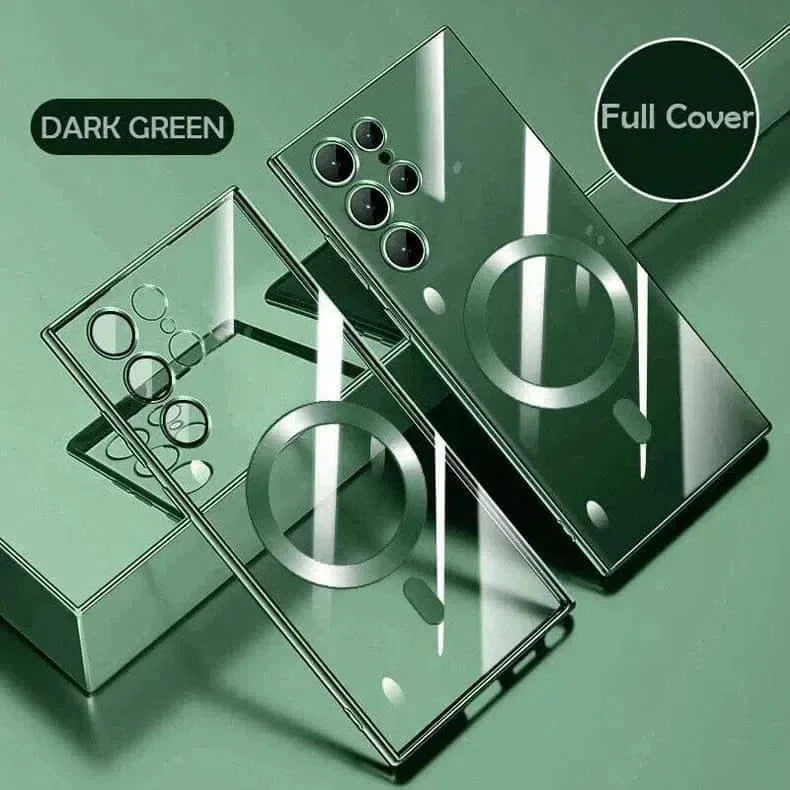 Camera Lens Protective Magnetic Magsafe Soft Case for Samsung S22 Plus