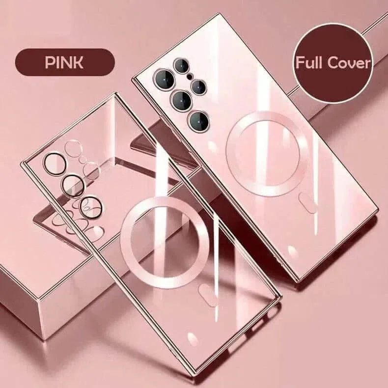 Camera Lens Protective Magnetic Magsafe Soft Case for Samsung S23 Plus