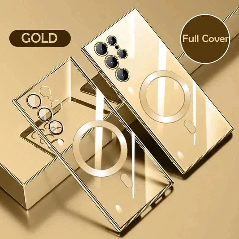 Camera Lens Protective Magnetic Magsafe Soft Case for Samsung S23 Plus