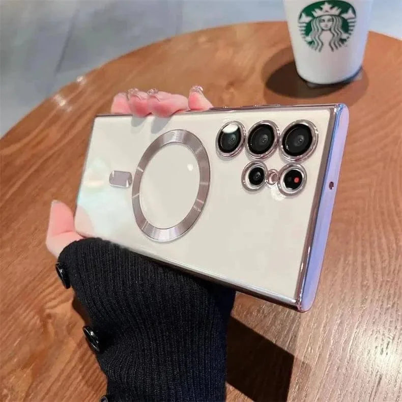 Camera Lens Protective Magnetic Magsafe Soft Case for Samsung S23 Plus