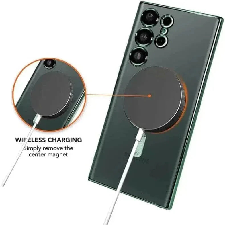 Camera Lens Protective Magnetic Magsafe Soft Case for Samsung S23 Plus