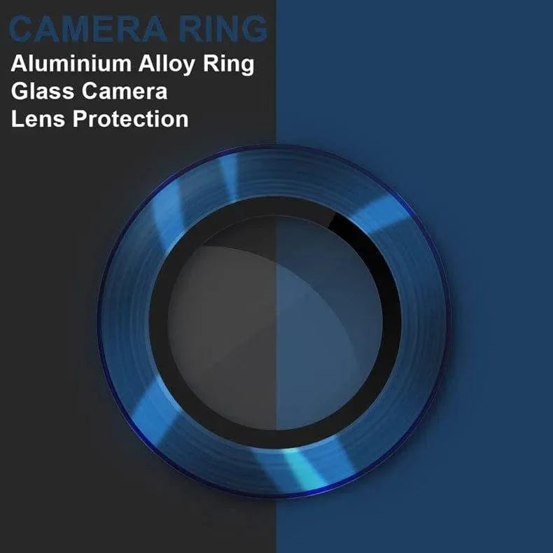 Camera Lens Protector Aluminum Alloy Ring for iPhone 15