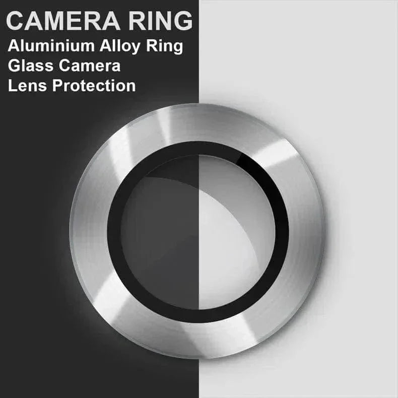 Camera Lens Protector Aluminum Alloy Ring for iPhone 15 Pro
