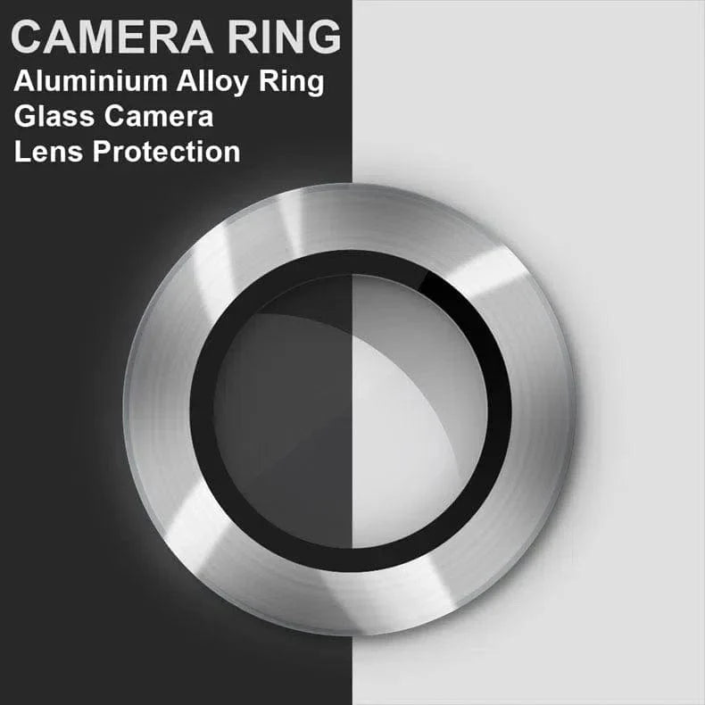 Camera Lens Protector Glass aluminum alloy frame Ring for Apple iPhone 15 Series