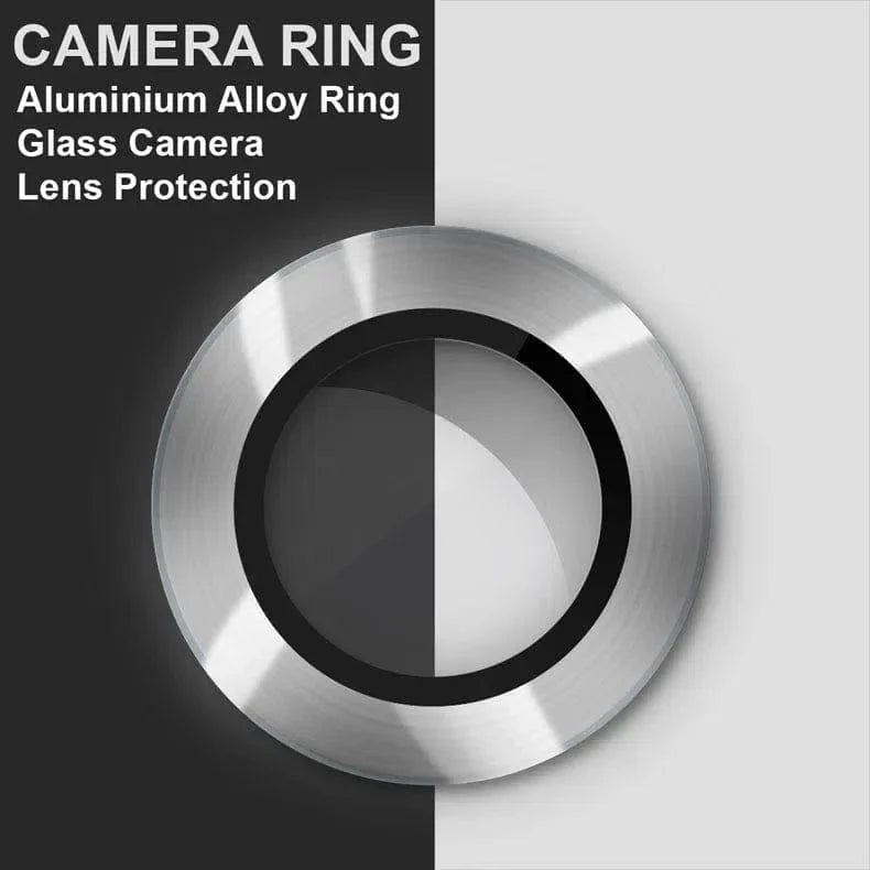 Camera Lens Ring for iPhone 14 Pro Max Silver Camera Lens Protectors