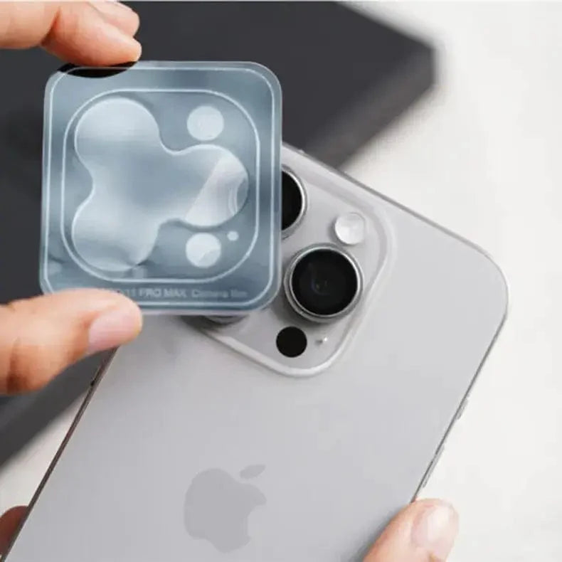 Camera Lens Protector Glass aluminum alloy frame with Easy Installation for Apple iPhone