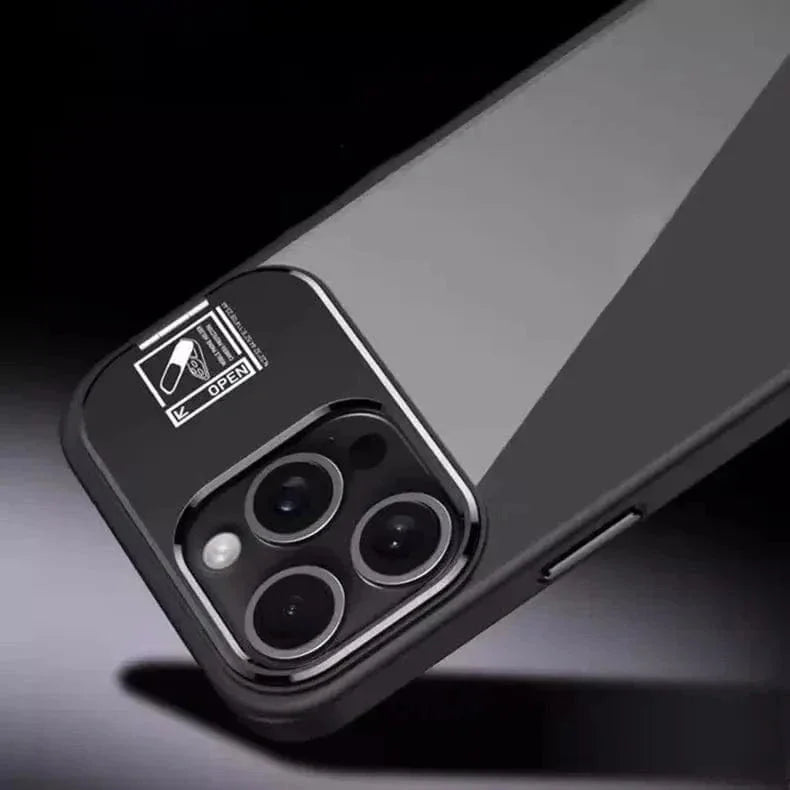 Camera Metal Kickstand Magsafe With Camera Lens Case for iPhone 15 Pro Max