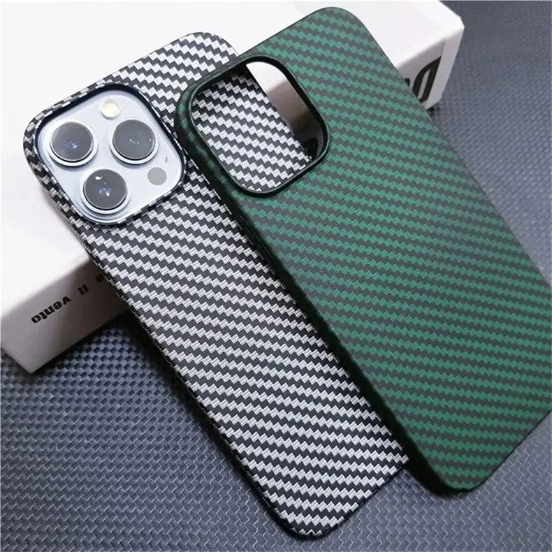 Carbon Fiber Texture hard slim Case for iPhone Back Cases