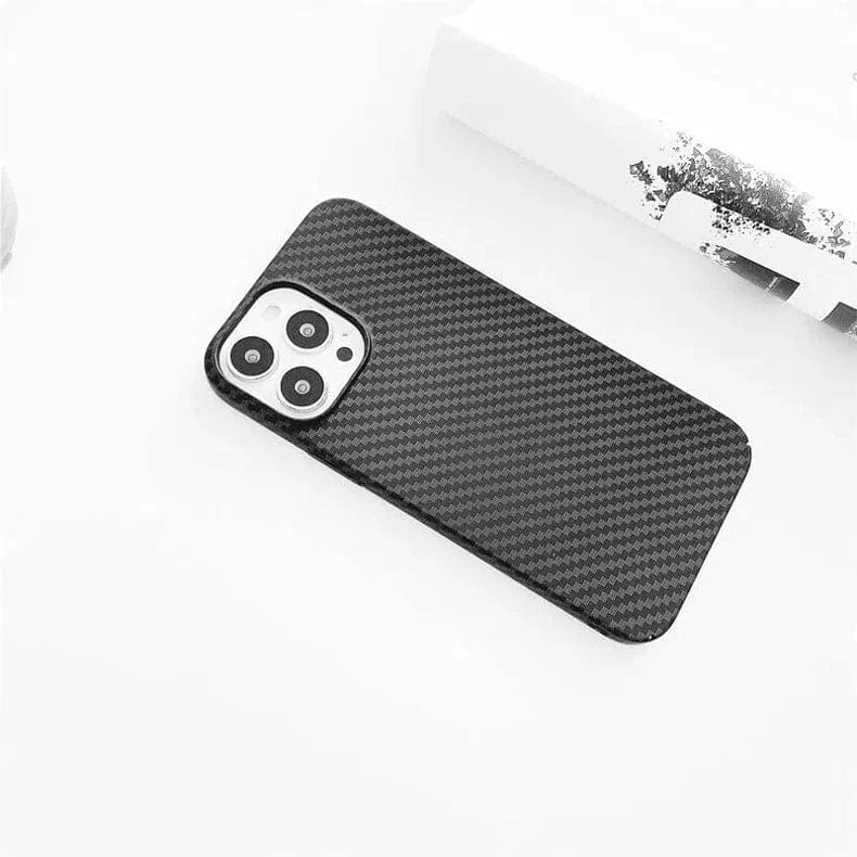 Carbon Fiber Texture hard slim Case for iPhone Back Cases