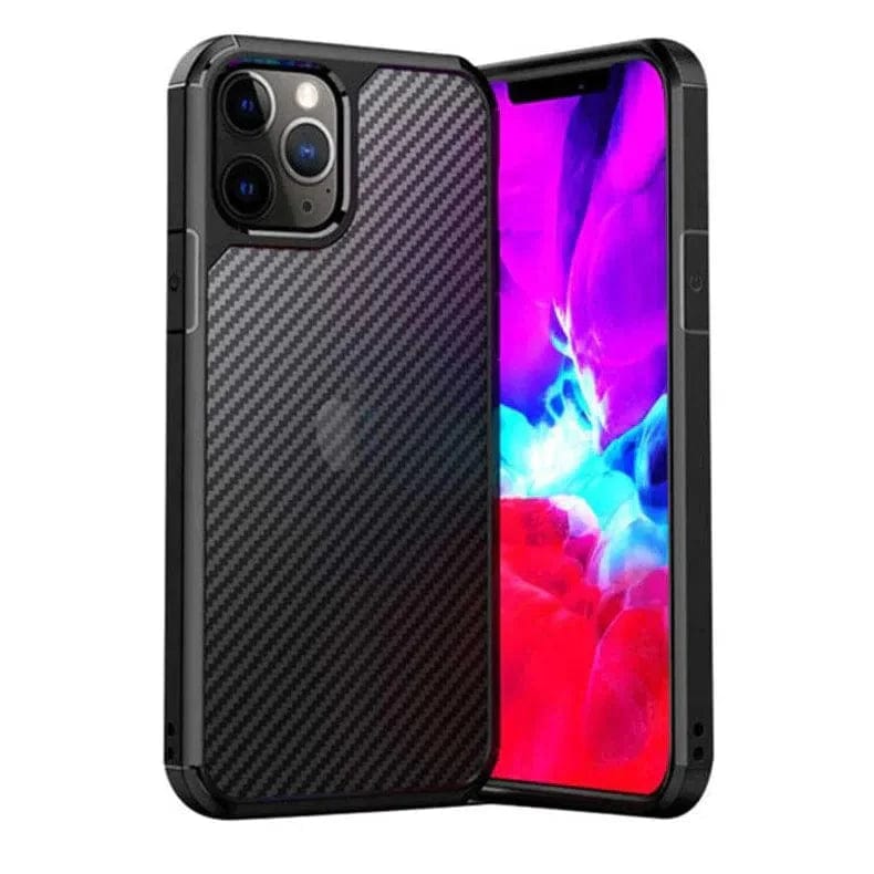 Carbon Style Super Strong Case for iPhone Back Cases