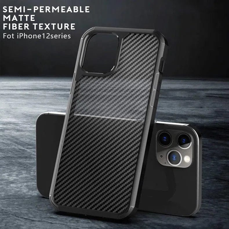 Carbon Style Super Strong Case for iPhone Back Cases