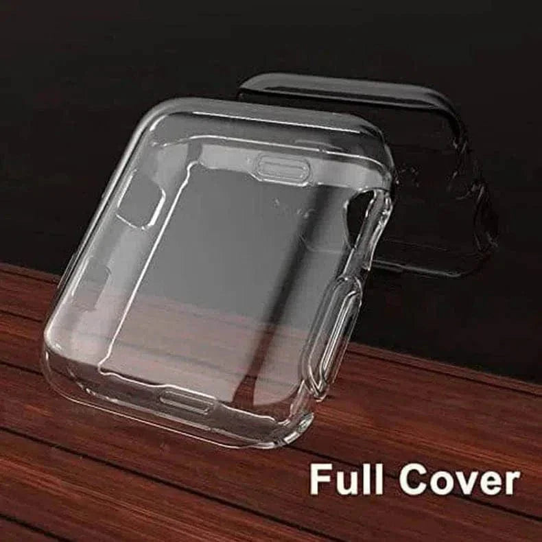 Transparent Soft Full Body Cover for Apple Watch 42mm 42mm clear Cases & Covers