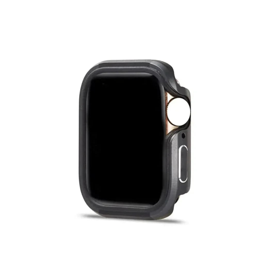 Aluminum Alloy Metal Armor frame Cover for Apple Watch 42mm S10 42mm Series 10 black-grey Cases & Covers