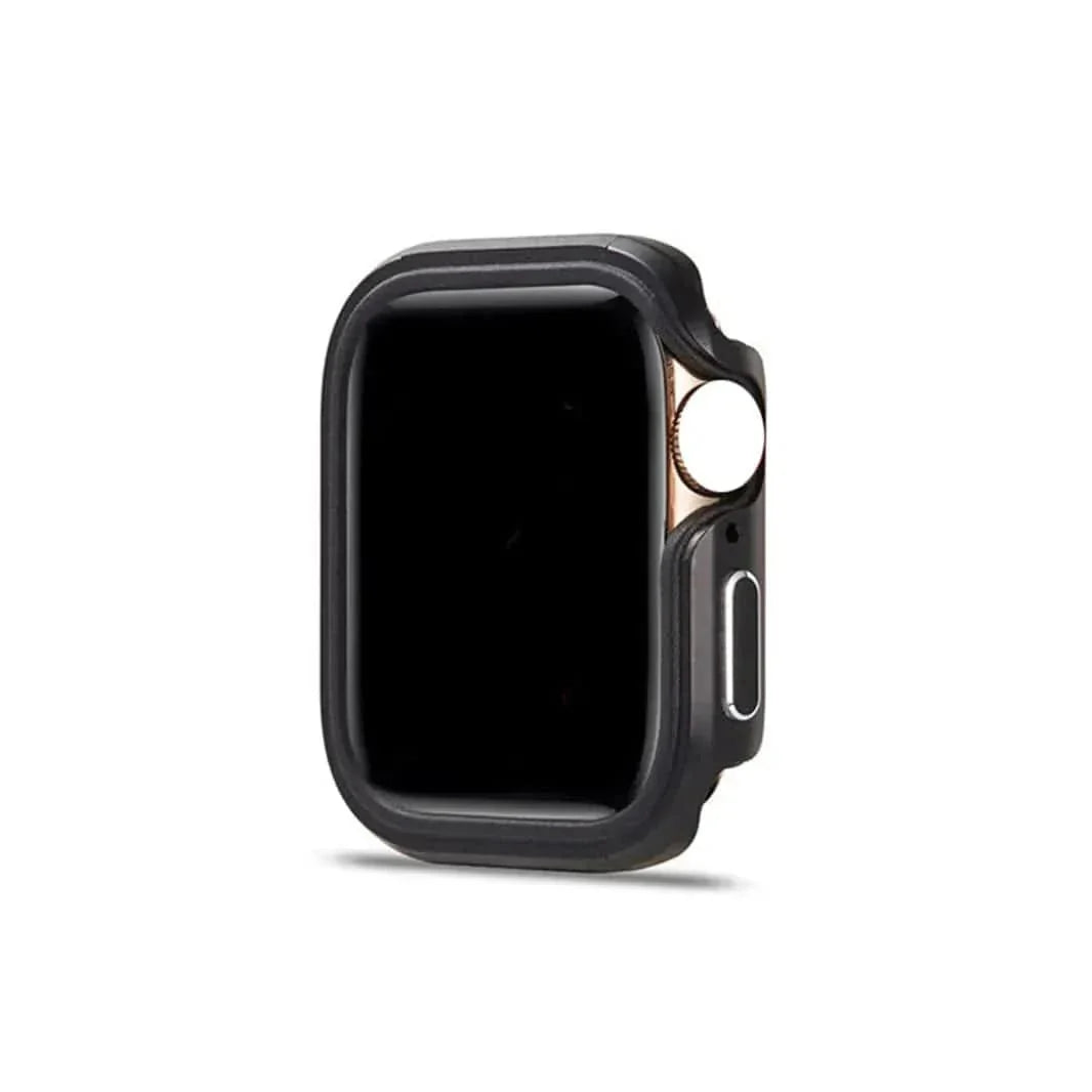 Aluminum Alloy Metal Armor frame Cover for Apple Watch 42mm S10 42mm Series 10 black Cases & Covers