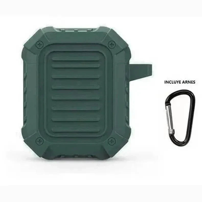 Armor Silicone Soft Cover for Airpods 1 | 2 Airpods 1 | 2 midnight-green