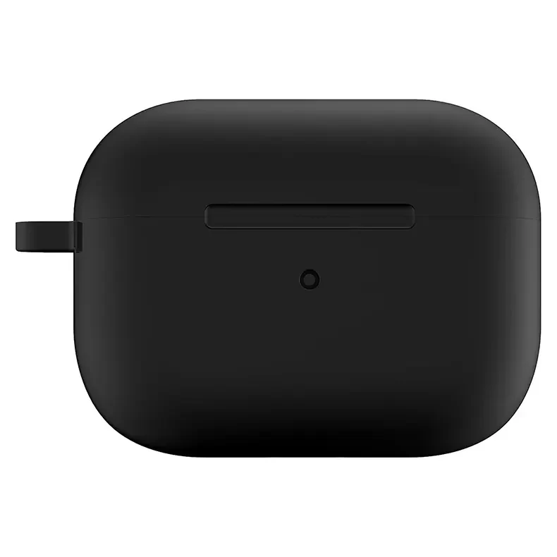 Liquid Silicone front LED visible Cover for Airpods Pro | Pro 2 Airpods Pro | Pro 2 black Cases & Covers