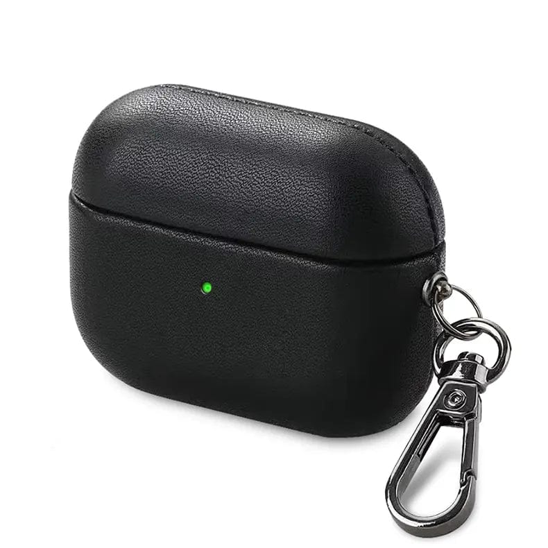 PU Leather Dual Layer Hard Cover for Airpods Pro | Pro 2 Airpods Pro | Pro 2 black