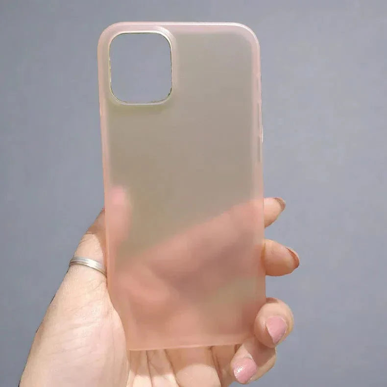 0.4mm Frosted Slim Matte Paper Case for iPhone 12 mini Cases & Covers