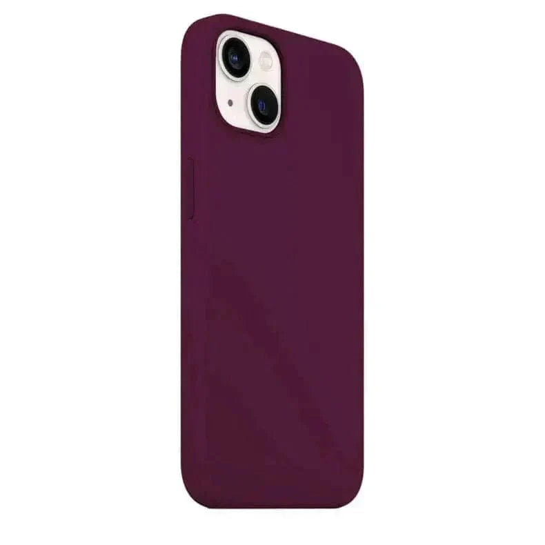 Liquid Silicone inner microfiber Case for iPhone 12 | 12 Pro iPhone 12 | 12 Pro deep-wine Cases & Covers