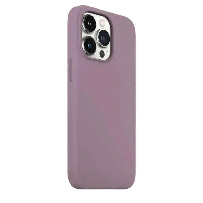 Liquid Silicone inner microfiber Case for iPhone 13 Pro Max