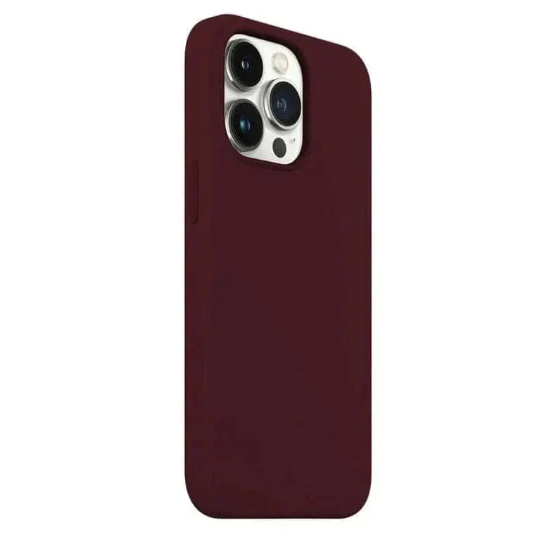 Liquid Silicone inner microfiber Case for iPhone 13 Pro Max