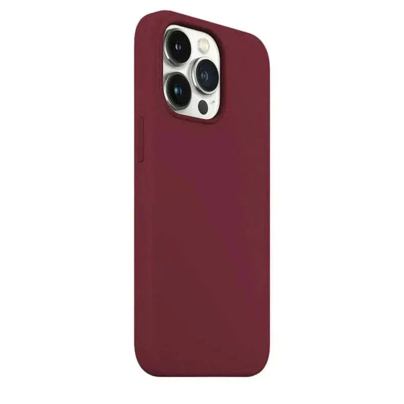 Liquid Silicone inner microfiber Case for iPhone 13 Pro Max