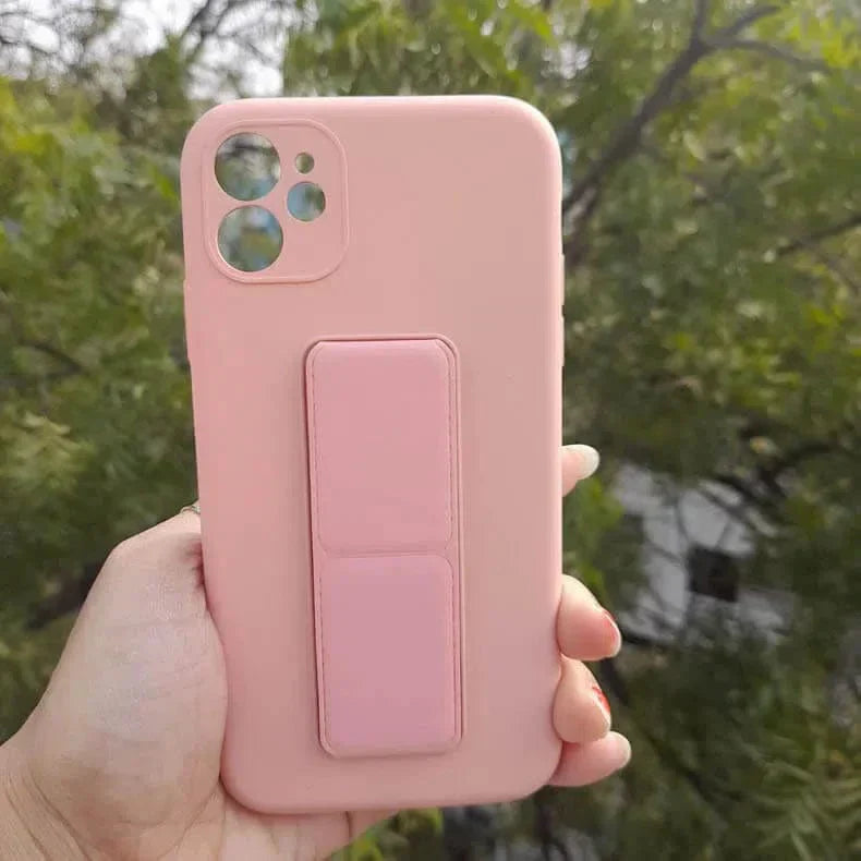 Kickstand Magnetic Hard Case for iPhone 13 Pro iPhone 13 Pro Peach Cases & Covers