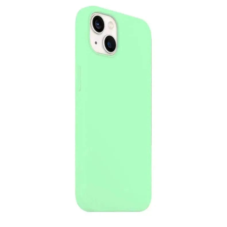 Liquid Silicone inner microfiber Case for iPhone 13 Pro