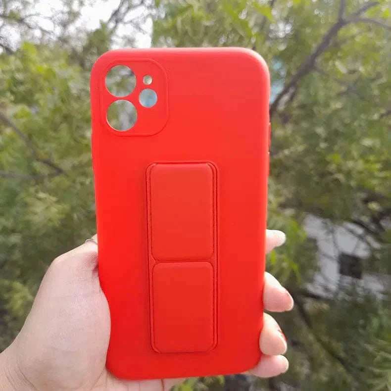 Kickstand Magnetic Hard Case for iPhone 13 Pro iPhone 13 Pro Red Cases & Covers