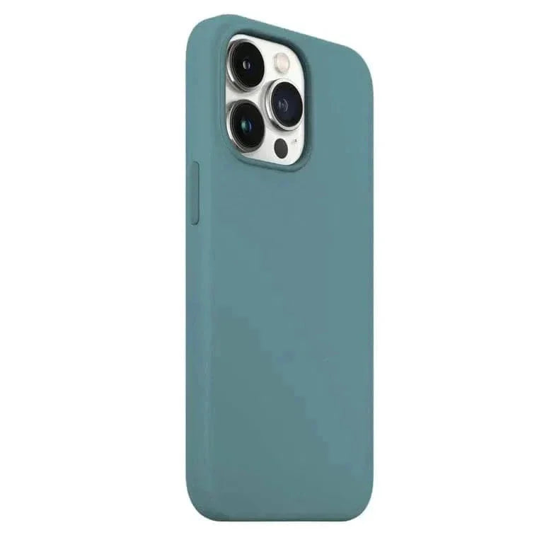 Liquid Silicone inner microfiber Case for iPhone 13 Pro