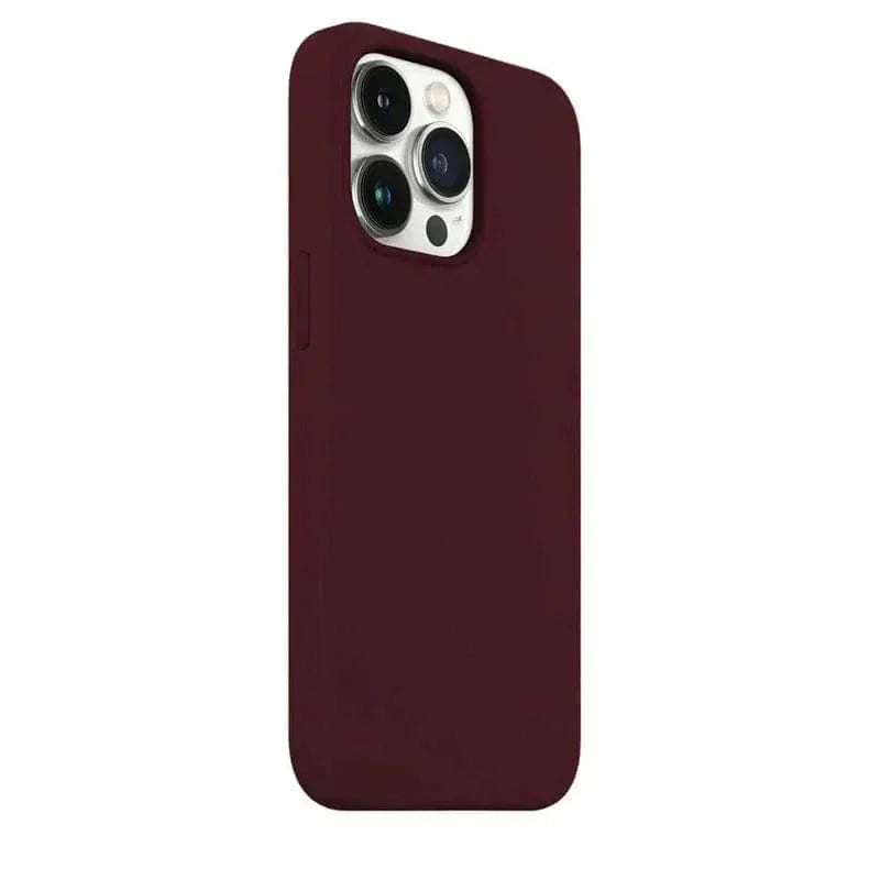 Liquid Silicone inner microfiber Case for iPhone 13 Pro