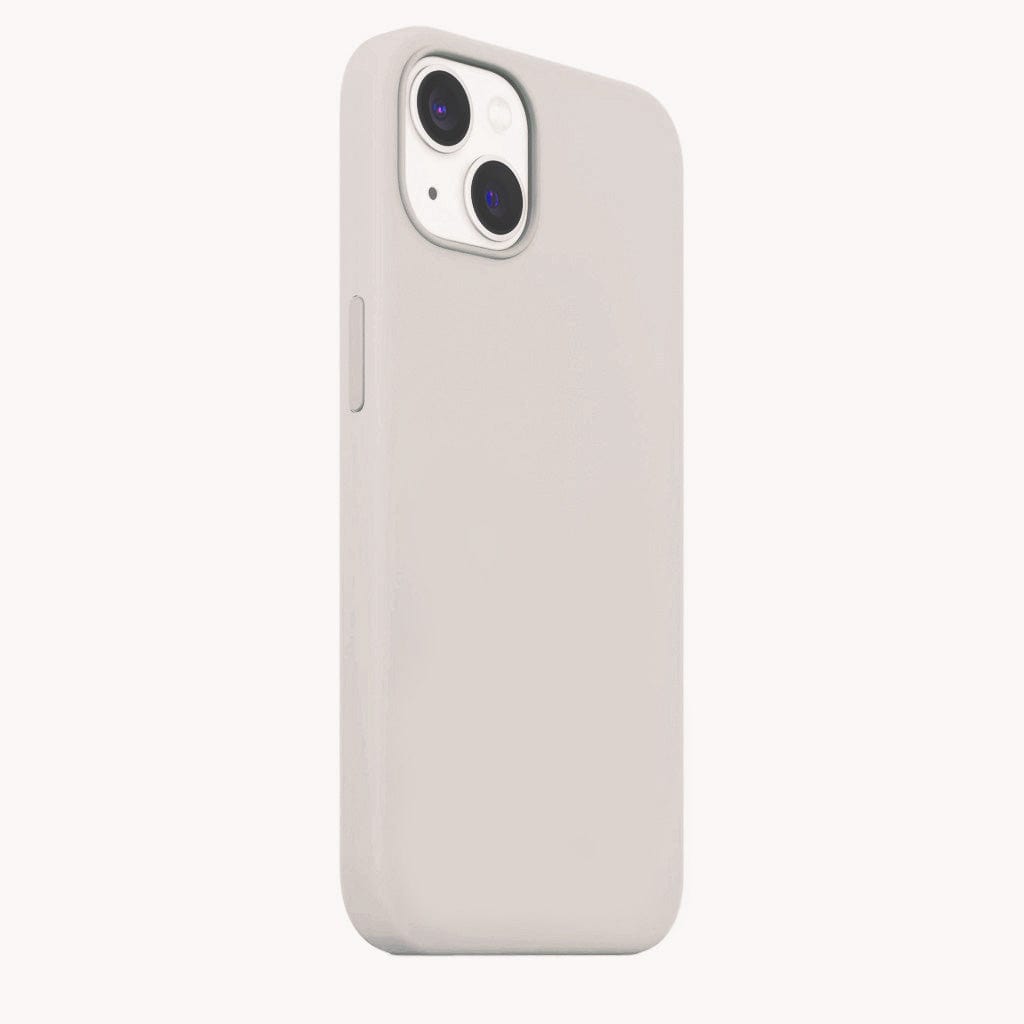 Liquid Silicone inner microfiber Case for iPhone 12 | 12 Pro iPhone 12 | 12 Pro off-white Cases & Covers