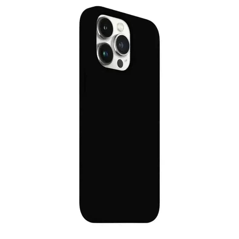 Liquid Silicone inner microfiber Case for iPhone 12 | 12 Pro iPhone 12 | 12 Pro black Cases & Covers