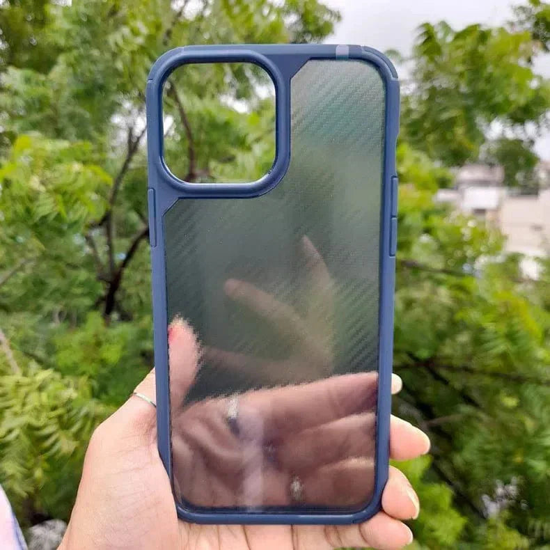 Carbon Super Strong Case for iPhone 14 Pro Max iPhone 14 Pro Max Blue Cases & Covers