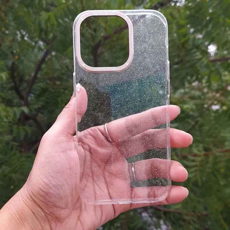 Luxury Bling Transparent Shiny Glitter Hard Case for iPhone 12 | 12 Pro iPhone 12 | 12 Pro clear Cases & Covers