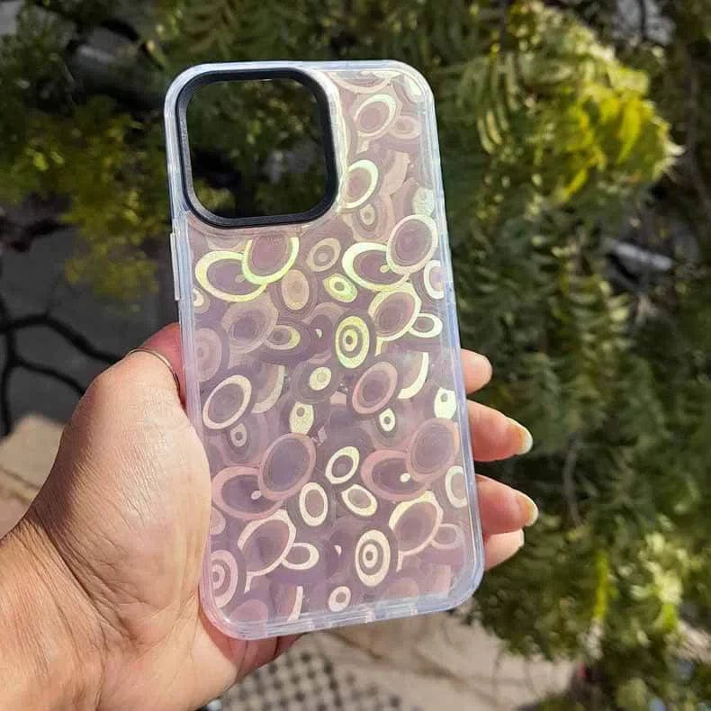 Laser Gradient Printed Hard Case for iPhone 12 | 12 Pro iPhone 12 | 12 Pro Design 1 Cases & Covers
