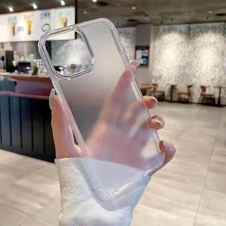 Crystal Clear Hard Case for iPhone 15 Pro Max iPhone 15 Pro Max Clear Matte Cases & Covers
